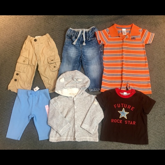 NWT BABY GAP BOYS DENIM JEANS black 12-18m 18